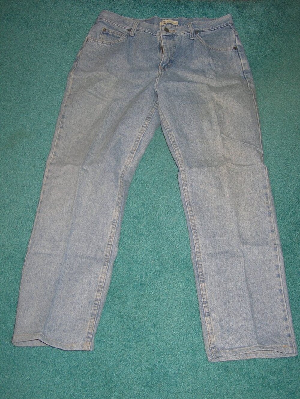 Women's Lee Riders Classic Denim Jeans Sz 12 Blue New 100% Cotton 17